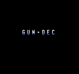 Gun-Dec title screen for Famicom